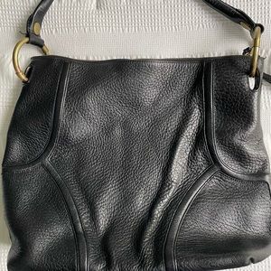 Kenneth Cole Black Leather Bag